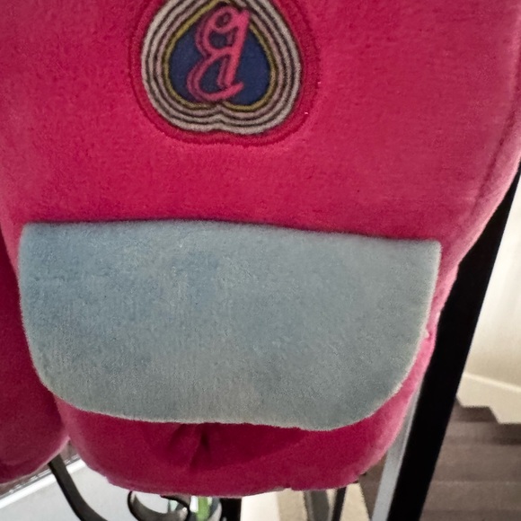 Barbie Plush Pink and Blue Slippers - Picture 4 of 4